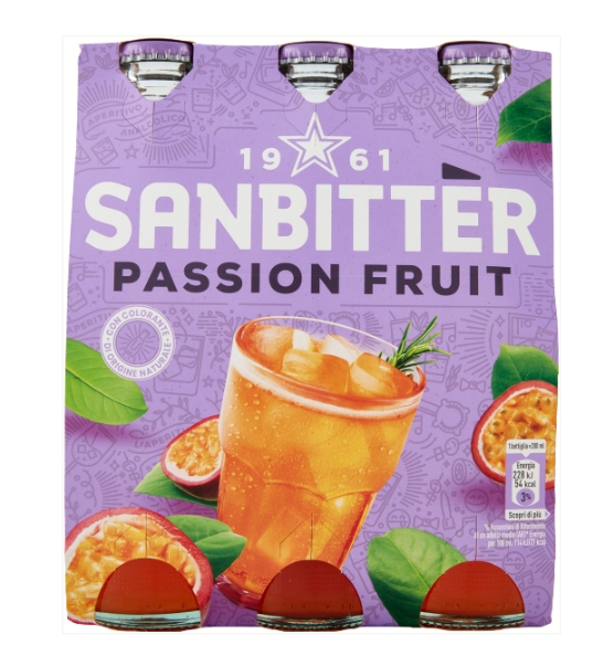 Aperitif Passions frucht 3x20ml-San bitter