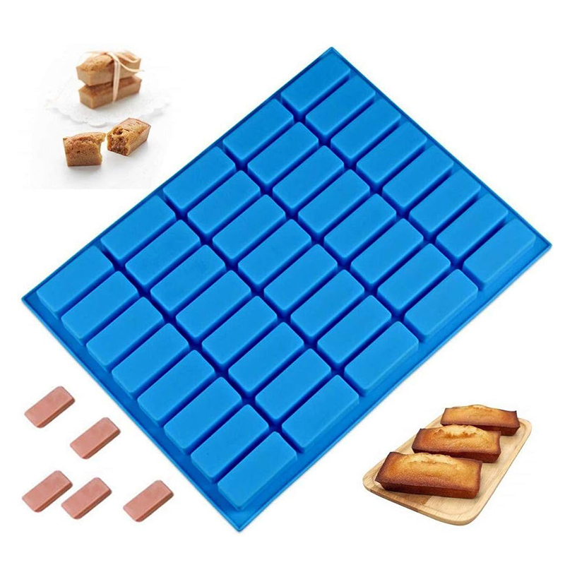 40-holte Smalle Rechthoek Siliconen Snoep Schimmel Chocolade Bar Schimmel Voor Truffels Jelly Butter Ijsblokjesbakje Zomer Gadgets