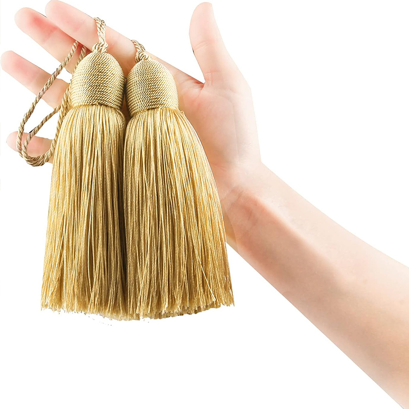 1PC wykończenie z frędzlami 28cm Handmade frędzle kluczowe akcesoria do biżuterii DIY torba kolczyki dokonywanie domu salon dekoracyjne