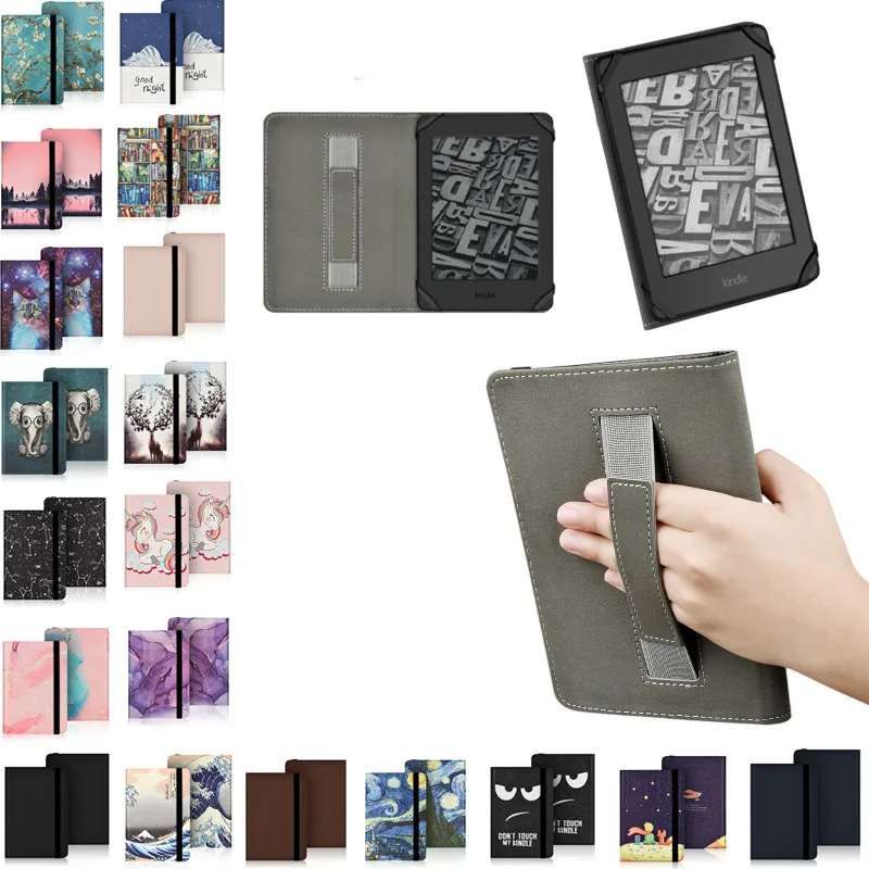 Funda Universal con correa de mano de 6 pulgadas, bonita funda para Kindle/Sony/Digma/DEXP/Onyx Boox/BQ/Kobo/PocketBook, fundas para lector de libros electrónicos de 6 pulgadas