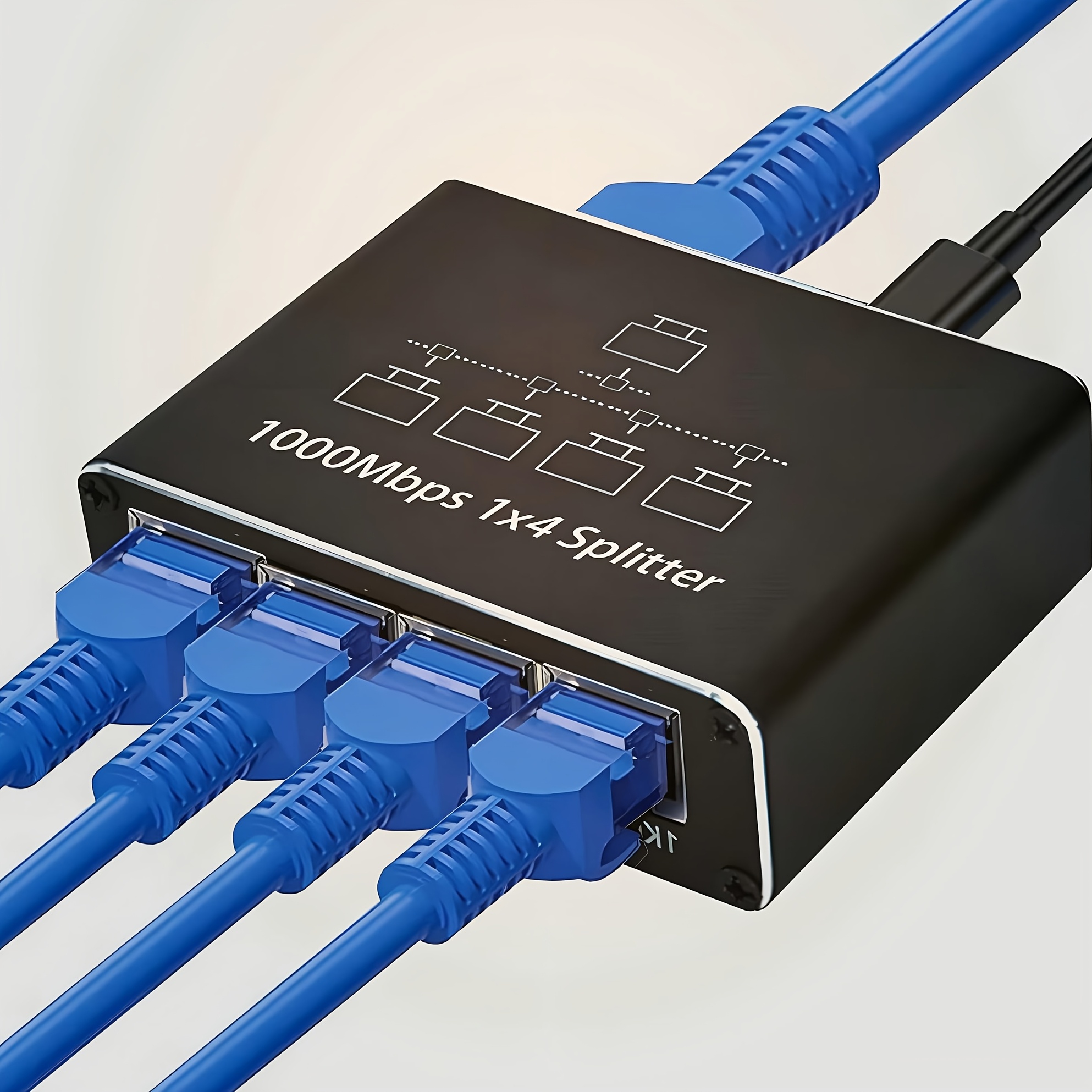 5-портовый гигабитный сетевой коммутатор Regaton Ethernet RJ45, сетевой порт, коммутатор для подключения к сетевому кабелю, разветвитель сети, расширитель кабеля