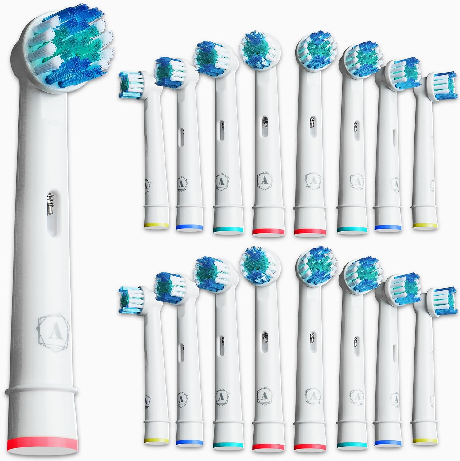 Cabezales de repuesto para cepillo de dientes Oral-B Braun, cabezales de limpieza de precisión eléctrica, repuesto para 7000/Pro 1000/9600/ 5000/3000/8000