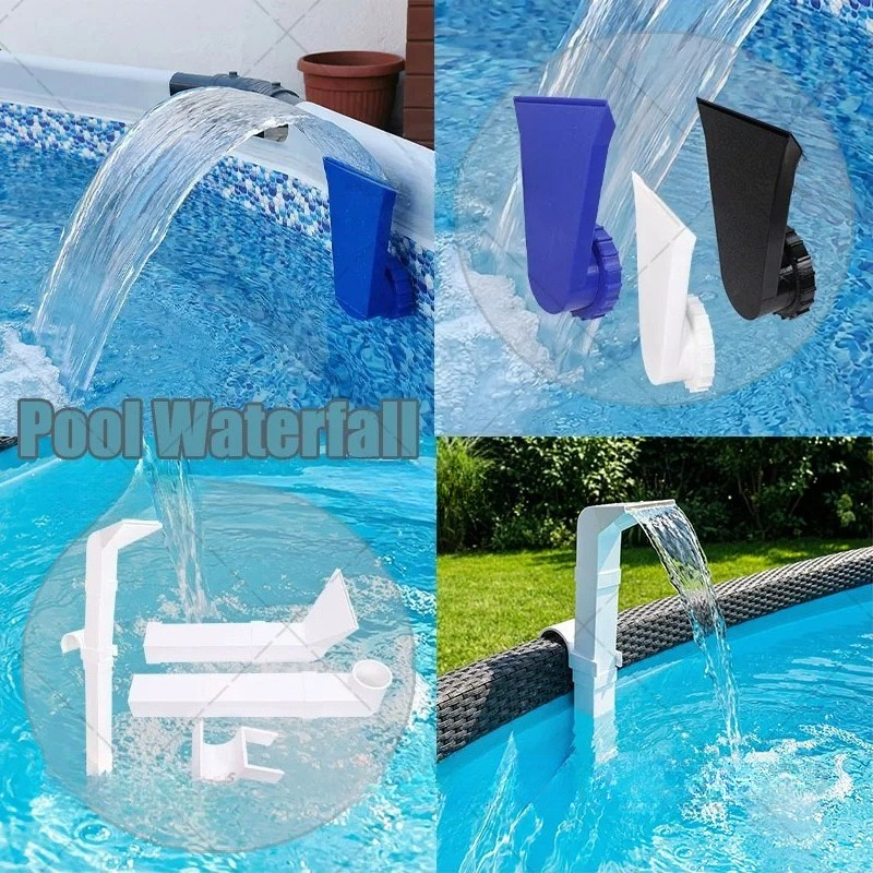 Cascata para Piscina Intex, Fonte de Montagem Direta Compatível com Piscinas Bestway/Intex/Marimex