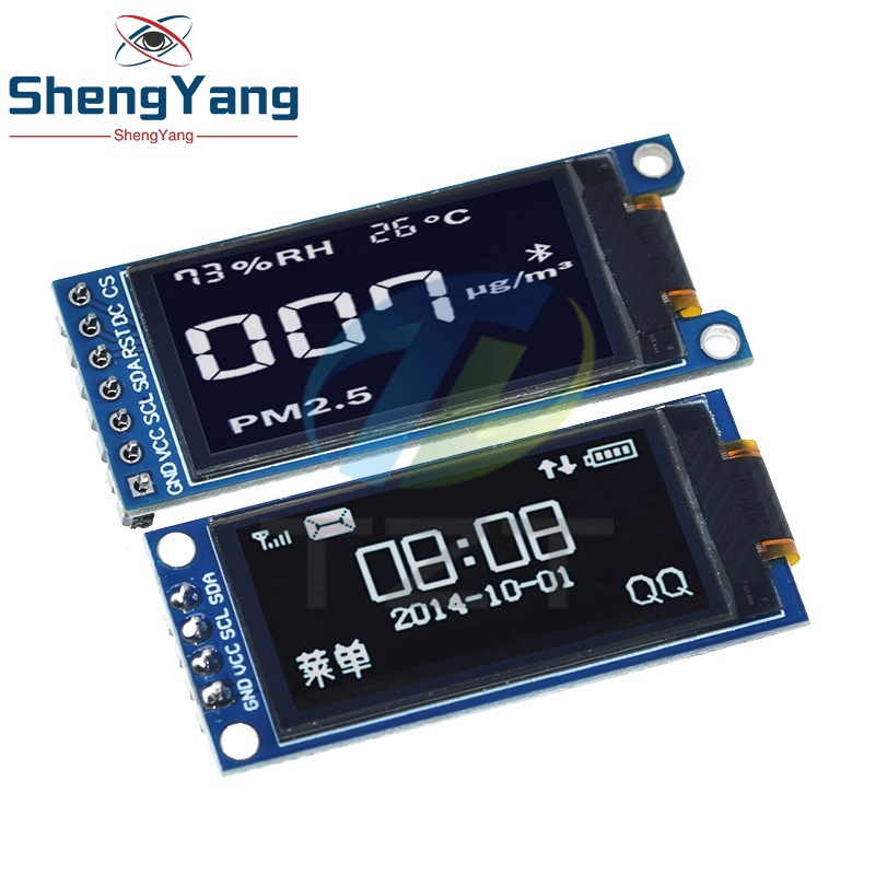 TZT pantalla OLED de 1,3 pulgadas 4PIN 7PIN64 × 128 módulo LCD SH1107 LCD 1,3 "módulo de pantalla Vertical OLED para Arduino