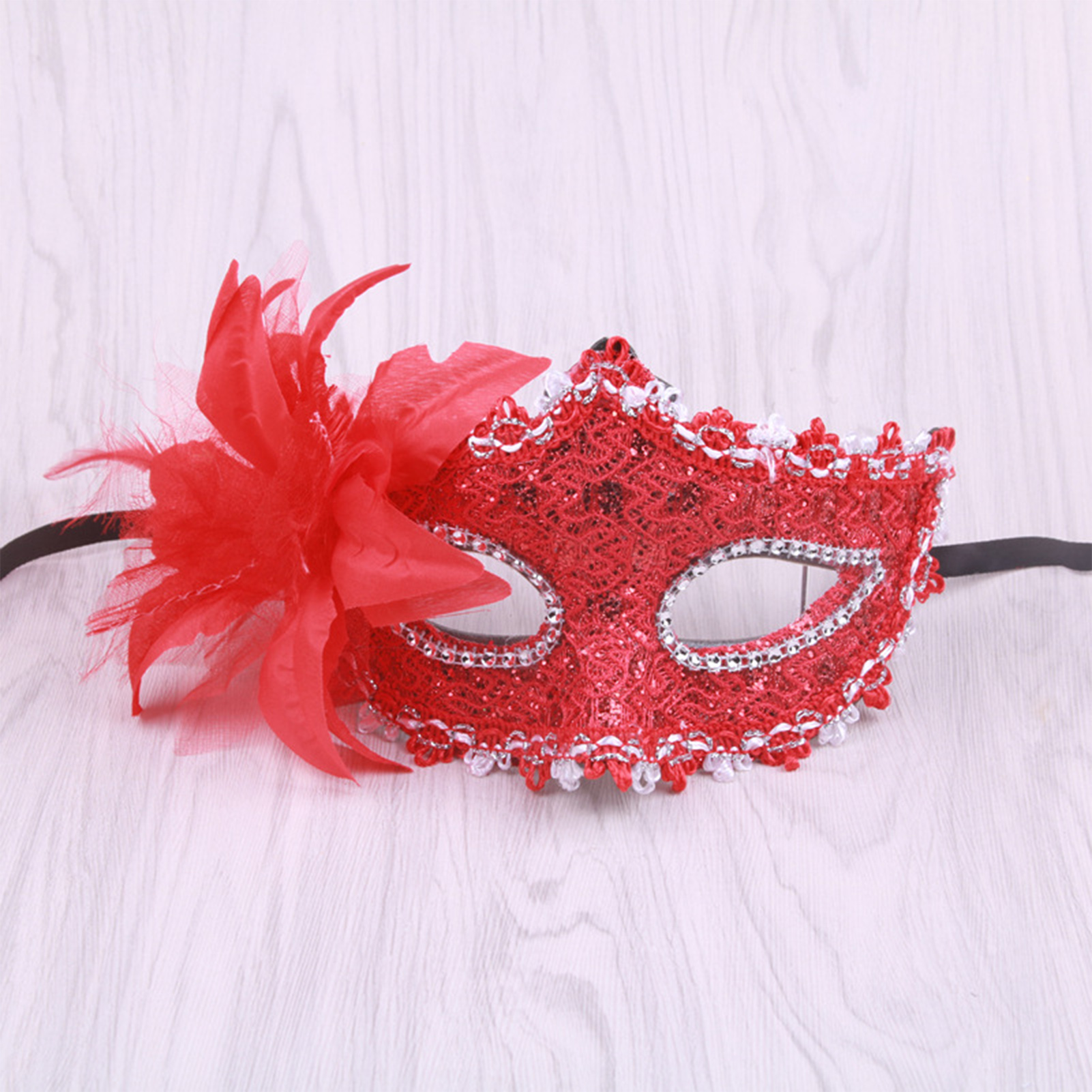 Strass Maskerade Maske Frauen haut freundliche luxuriöse Maske für Bühnen performance Schulball