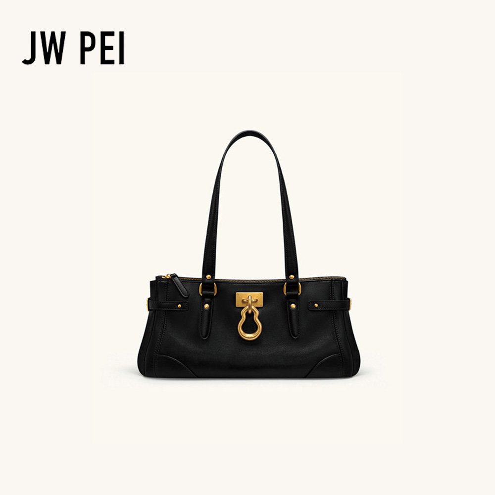 Bestverkochte hoogwaardige zachte leren tas voor onder de arm, nieuwe trendy en veelzijdige lichte luxe kleine en exclusieve handtas voor dames