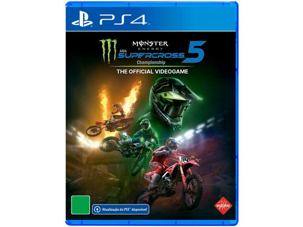 Monster Energy Supercross 5 for PS4