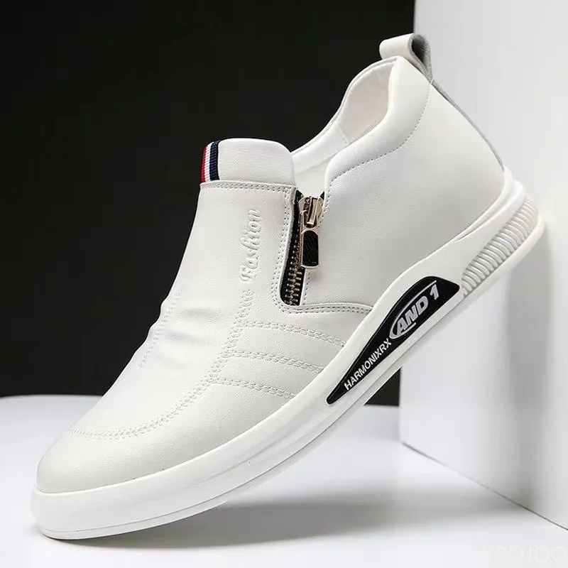 Grote maat herfstmode nieuw item ademende casual comfortabele herenschoenen veelzijdige lichtgewicht platte sportschoenen voor heren