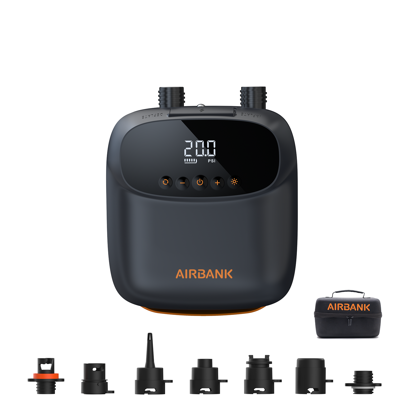 Airbank стоячее весло SUP насос перезаряжаемый 20PSI надувная лодка из ПВХ аксессуары для каяка для серфинга кайт матрас палатка