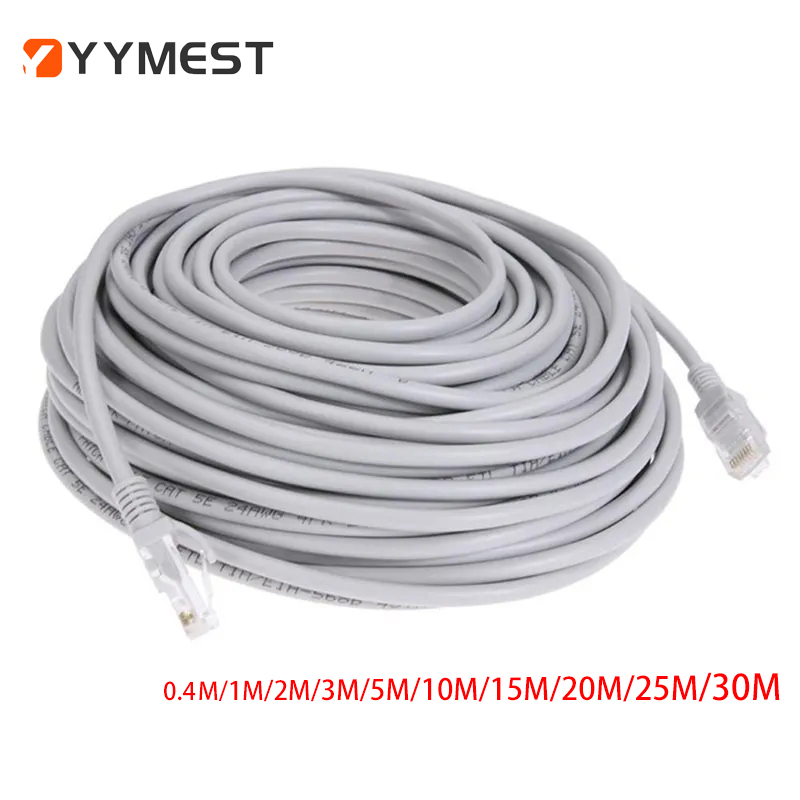 สายEthernet De Alta Velocidad Cat5e RJ45 สายDeสีแดงLAN Enrutador De Ordenadorสายแพทช์,0.4M/1M/2M/3M/5M/10M/15M/20M/25M