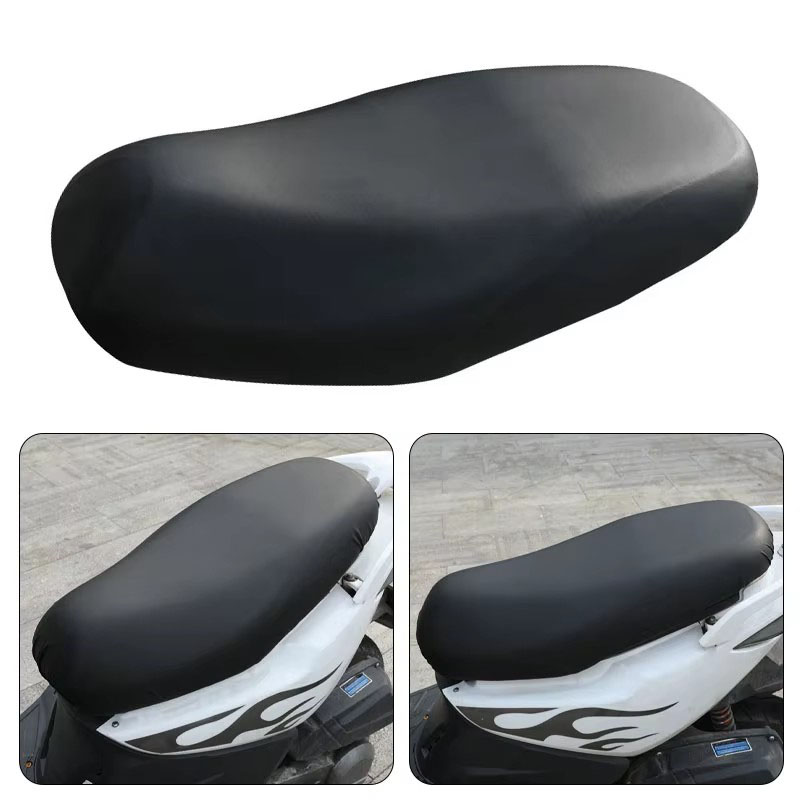 Fundas protectoras universales para asientos de motocicleta, cojín impermeable de cuero PU, alfombrillas antiarañazos.