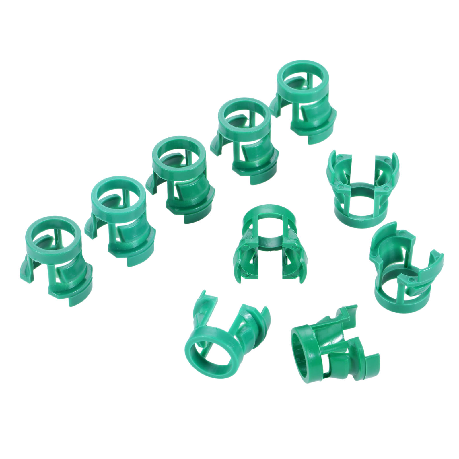 Transmissão do carro Tubing Clamp Clip, Fixadores De Plástico, Volvo Velho S80, XC90, 10Pcs