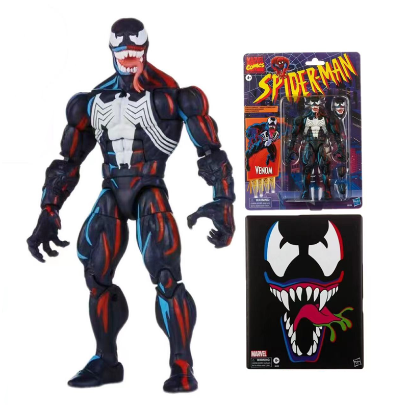ML Legends Venom Model postaci zabawka Spider-Man 6 cali Sdcc edycja limitowana figurki opakowanie pudełko kolekcjonerski prezent