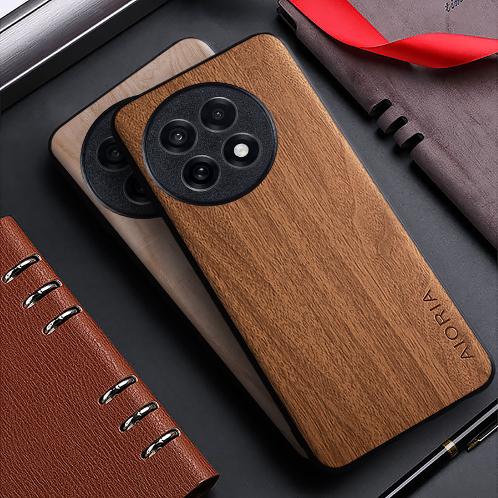 Coque avec motif en bois de bambou pour OnePlus 13R, coque pour OnePlus 13R, 13, 12R, 12, 11R, 11, 10T, 9R, 9RT, 10, 9, 8 Pro, 9T, 8T, 5G