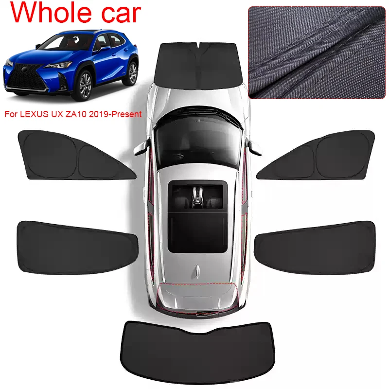Auto Zonwering Warmte-isolatie Privacy Zonnescherm Gordijn Voor LEXUS UX ZA10 2019-Present Auto Anti-Uv Bescherm Cover Accessoire