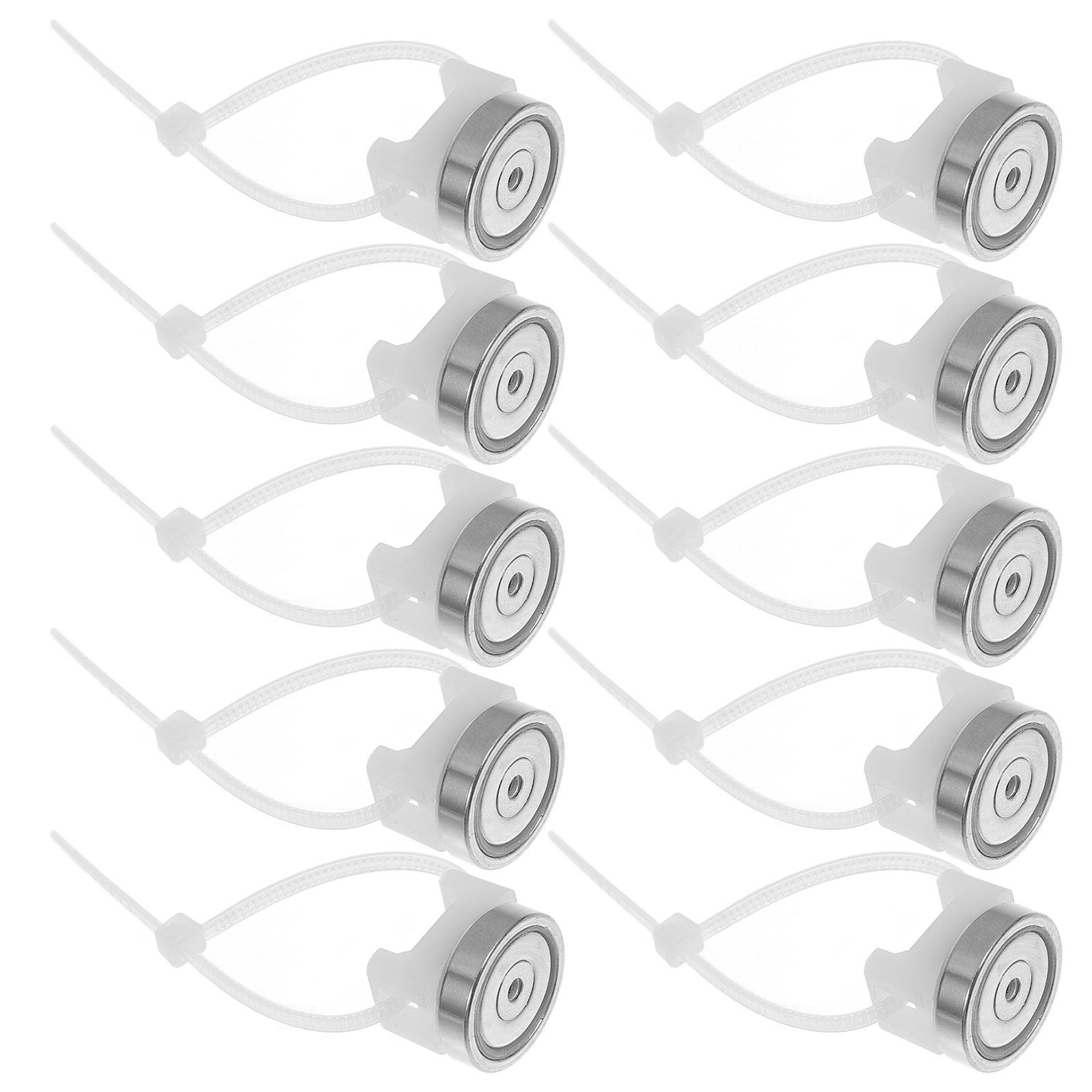 10 attaches magnétiques pour câbles, organiseurs et fixateurs de fils avec base de montage pour câbles électriques, organisateur de câbles stable