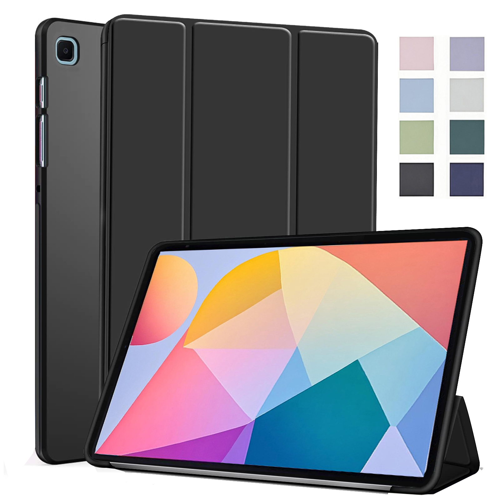 Dla Samsung Galaxy Tab S6 Lite 10.4 2020 2022 2024 SM-P610 SM-P615 SM-P613 SM-P619 SM-P620 SM-P625 Magnetic Flip Smart Cover