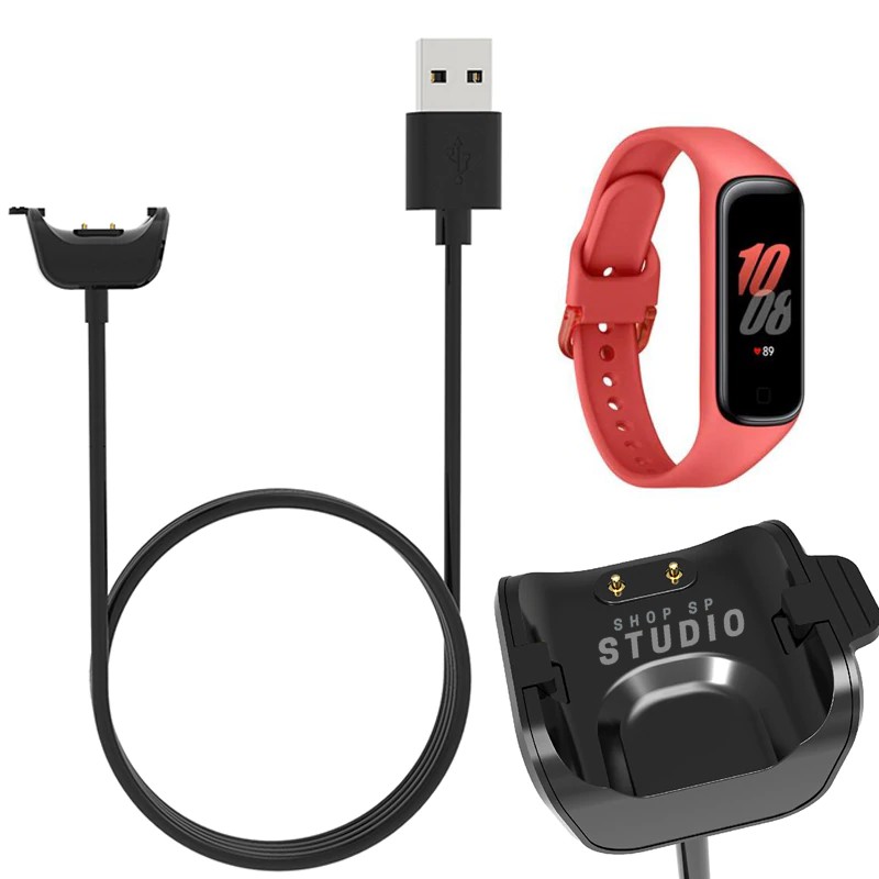 Cavo caricatore USB per orologio Samsung Galaxy Fit 2 (versione SM-R220NZKAZTO)