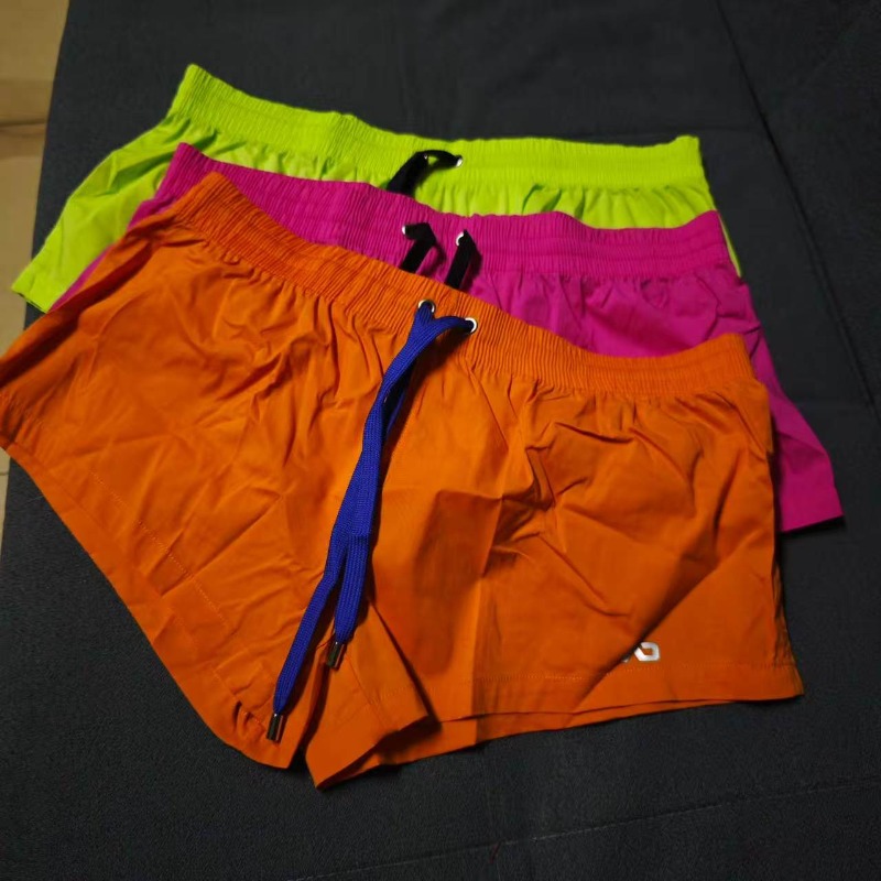 Pantalones cortos de playa para hombre, modelo 2026, de color liso, de secado rápido, de tiro bajo, estilo clásico, con foto real, BS306