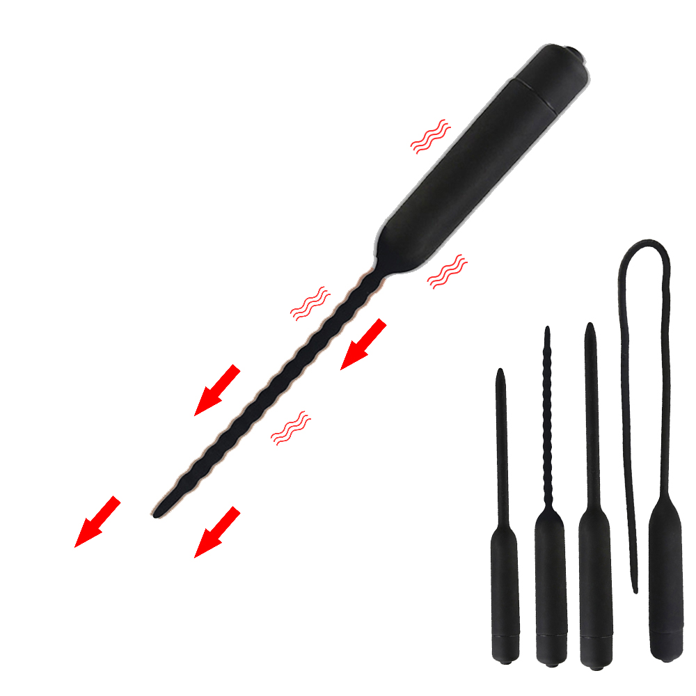 10 geschwindigkeit Penis Vibrator Harnröhren Katheter Penis Plug Sex Spielzeug für Männer Harnröhren Vibratior Penis Insertion Harnröhre Sounds Dilatatoren