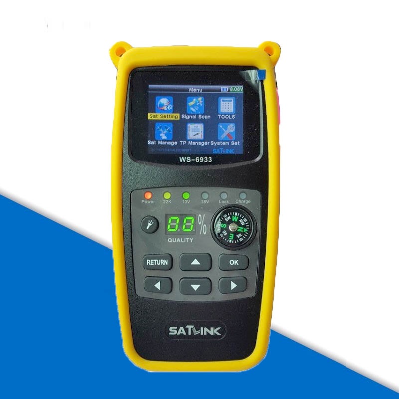 Satlink WS-6933 DVB-S2 FTA CKU-band digitale satellietzoekermeter WS 6933 versus GT MEDIA V8-zoeker 2