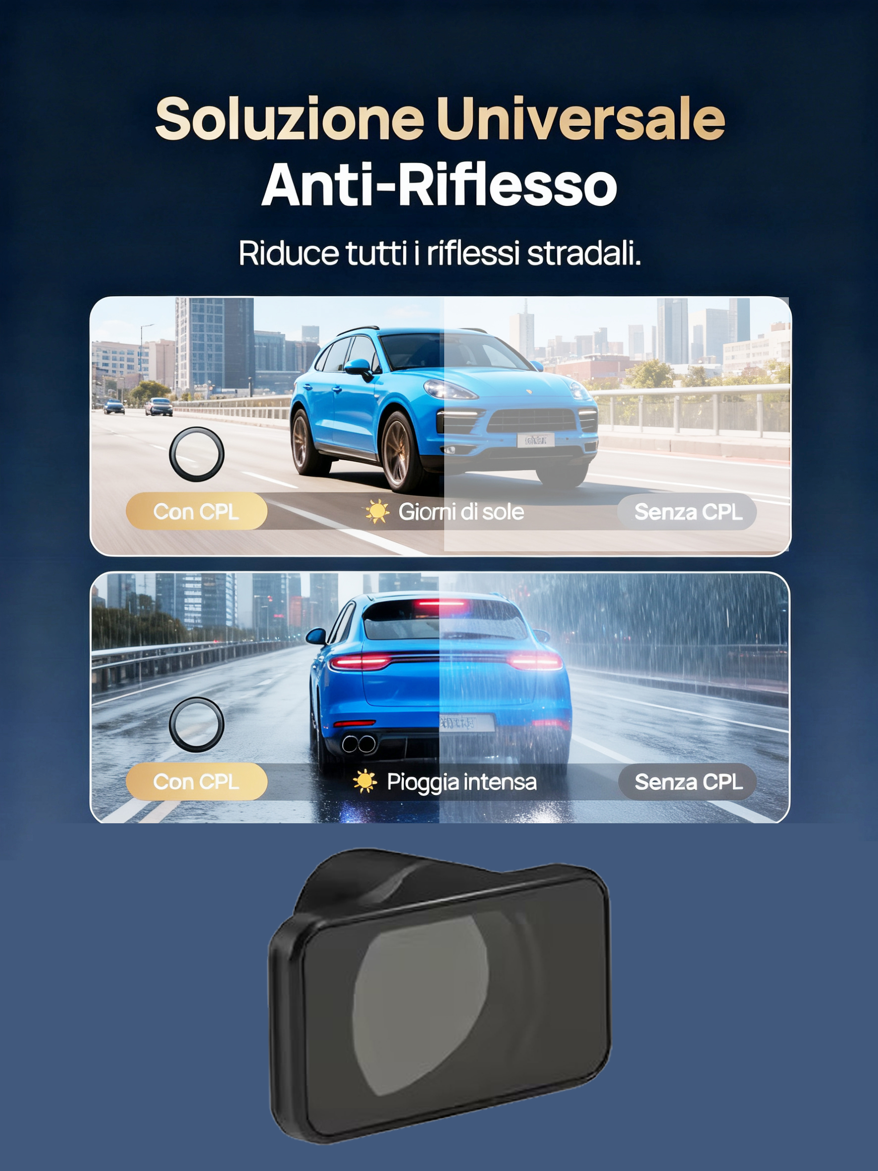 Для 70mai Dash Cam A810s CPL фильтр HD объектив защита от пыли антибликовый CPL фильтр для 70mai RC24 задняя камера CPL фильтр