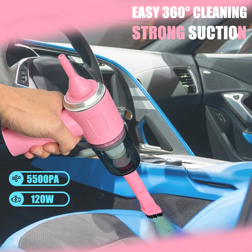 Aspirapolvere per auto Forte aspirazione Potenti mini macchine per la pulizia Soffiatori portatili wireless portatili Elettrodomestici