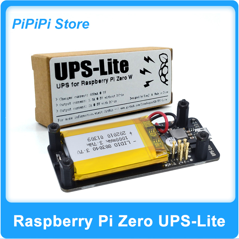 Nowa Oryginalna Płytka UPS Lite V1.2 UPS Power HAT z I2C MAX17040G do Wykrywania Zasilania dla Raspberry Pi Zero/Zero 2 W