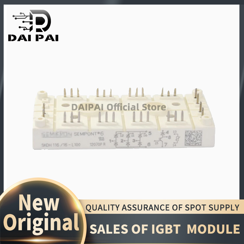 SKDH116-16-L100 SKDH116-16-L140 SKDH146-16-L75 SKDH146-16-L100 Модуль IGBT новый оригинальный