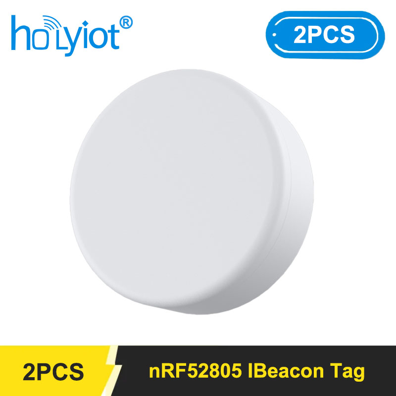 2ชิ้น nRF52805บีคอนกันน้ำ IP67บลูทูธความจุขนาดใหญ่โมดูล IOT แบตเตอรี่สมาร์ทโฮม iBeacon eddystone