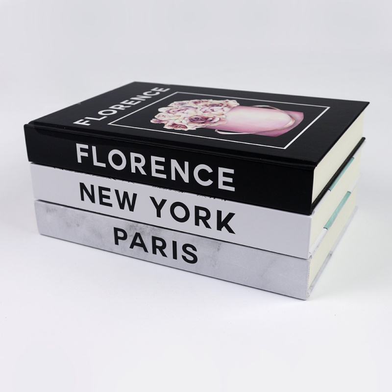 Custom. custom print Fashion decor books Hardcover decorative coffee table books with Blank Pages