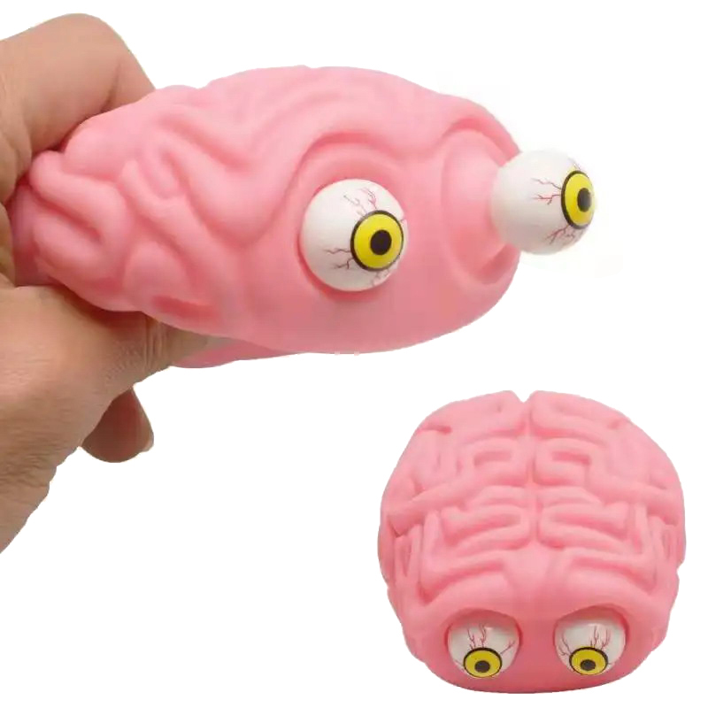 Antystresowy Flippy Brain Squishy Eye Popping Squeeze Fidget Toy Cool Stuff Kids ADHD Autism Anxiety Relief Toy For Kids Adult