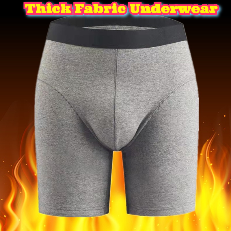 Homens inverno roupa interior térmica cintura alta algodão quente velo forrado calça perna longa anti atrito barriga calor tempo frio mais tamanho