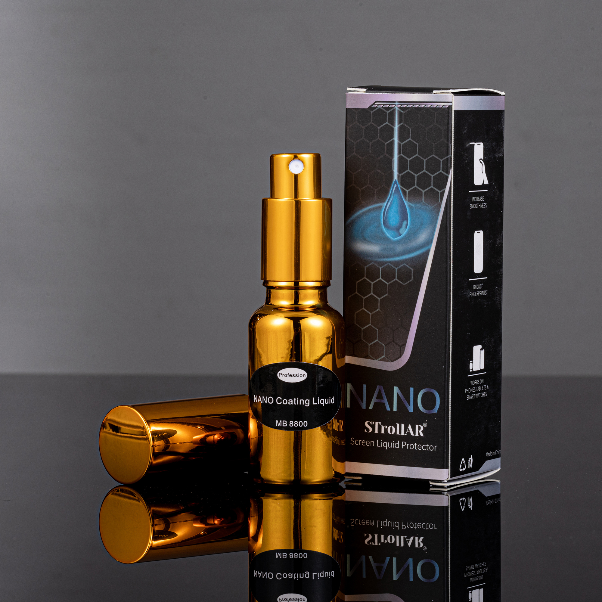 Protecteur universel de Film de verre liquide Nano, résistant aux rayures et aux fissures, Nano Protection pour tous les téléphones, tablettes, montres intelligentes
