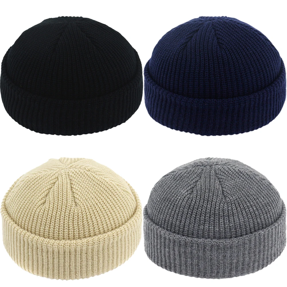 Outono e inverno retro moda chapéu de malha masculino e feminino versátil rua tendência hip hop chapéu ao ar livre chapéu quente
