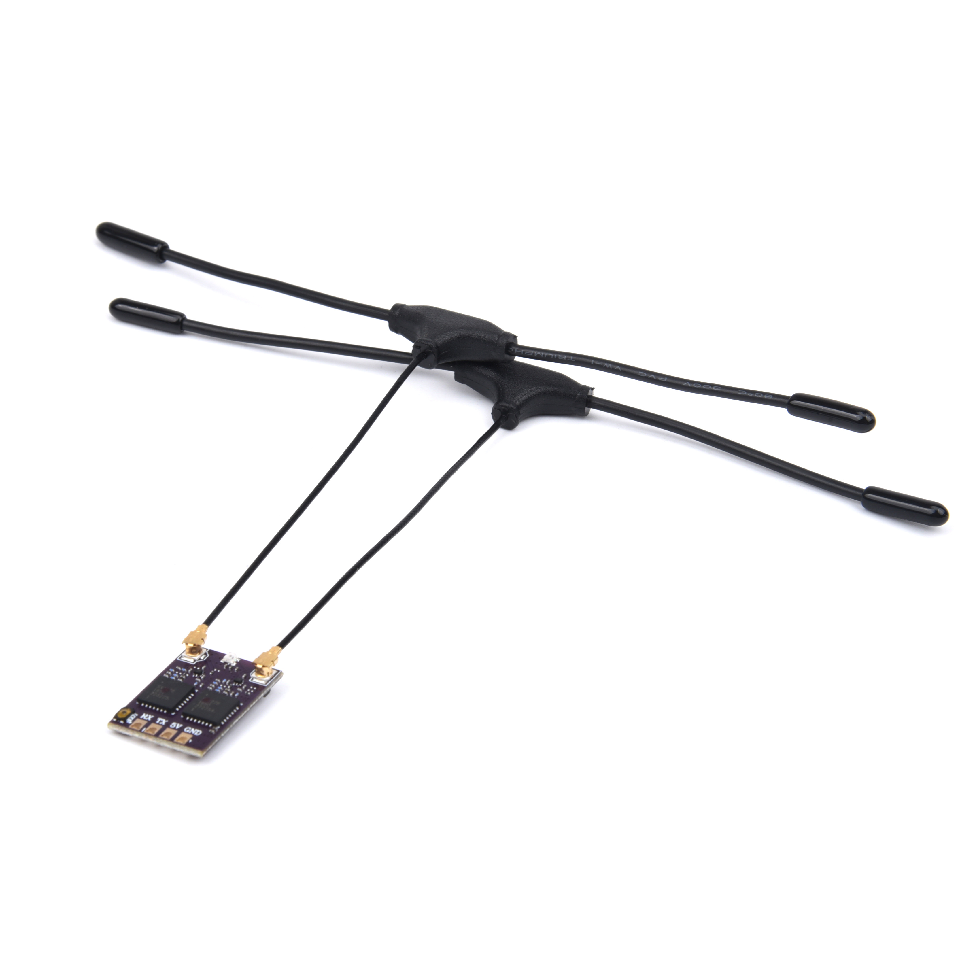 Novo es900 es900rx dual rx elrs 915mhz receptor de diversidade tcxo embutido para avião rc fpv drone de longo alcance quadcopter peças diy