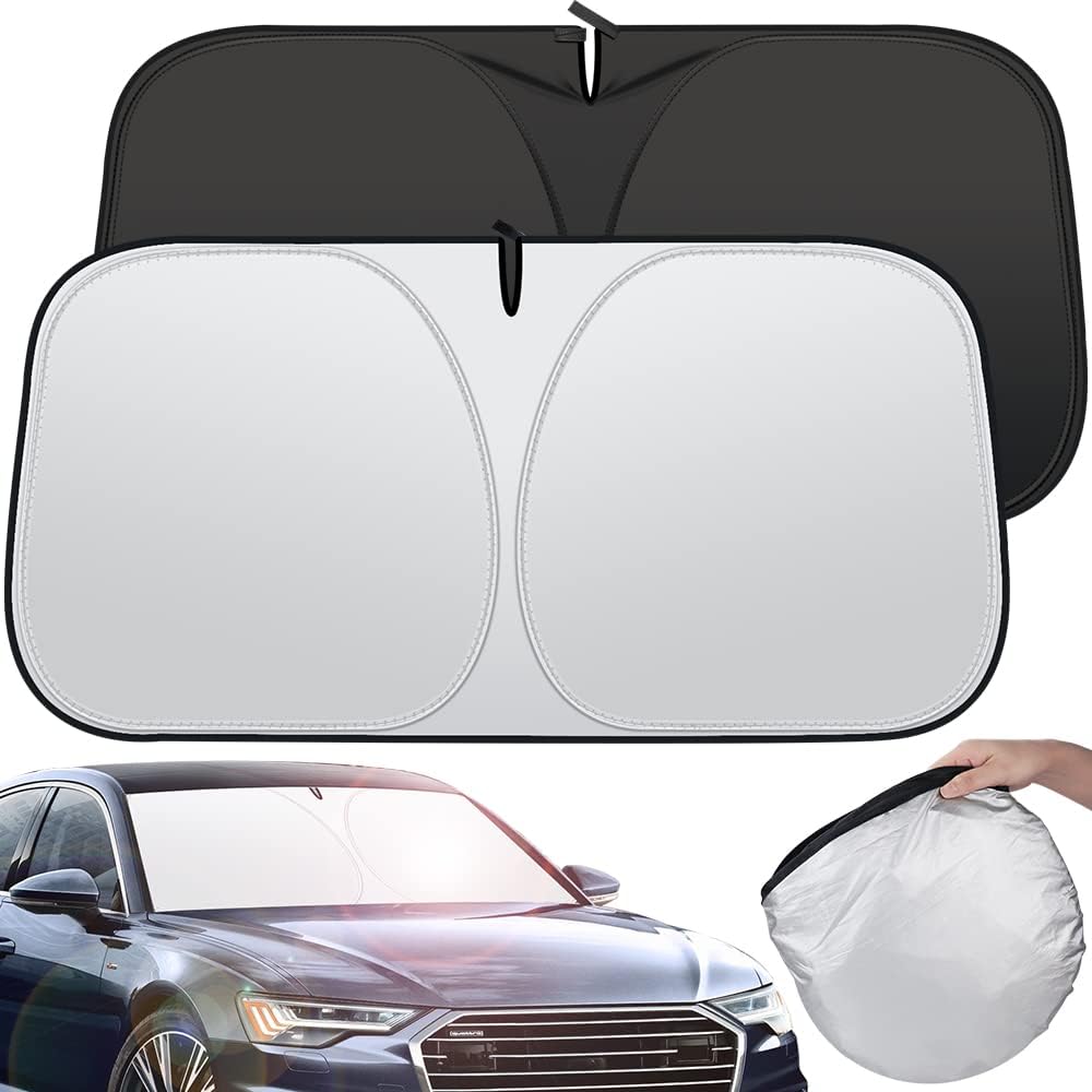 Automatisch inklapbare zonnescherm voorruitkap auto voorruit zonnescherm UV-bescherming zomer styling accessoires
