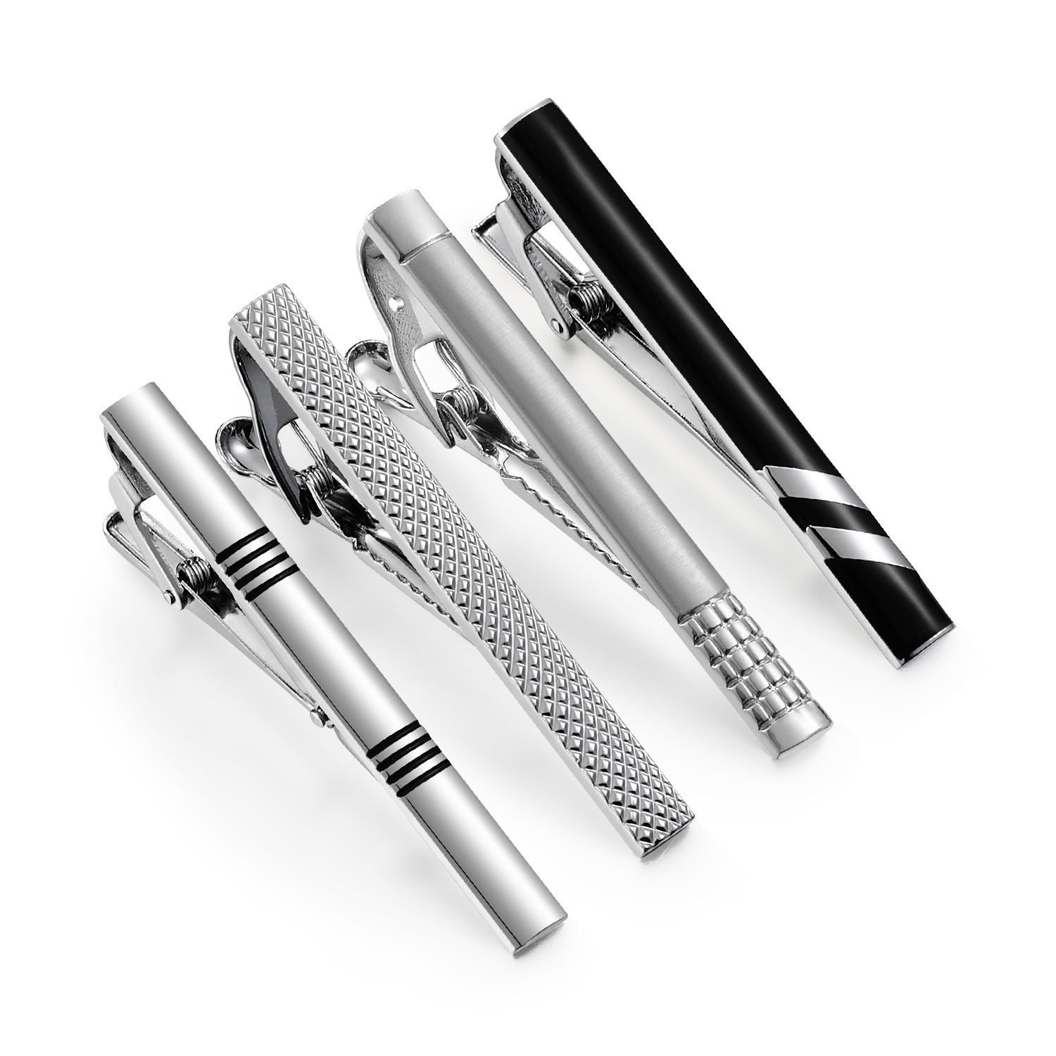 Tie คลิปสําหรับชายธุรกิจ Minimalist Tie คลิปและ Cufflinks To Man เสื้อของขวัญกล่องเครื่องประดับผู้ชาย Cuff Man แฟชั่นทนายความ