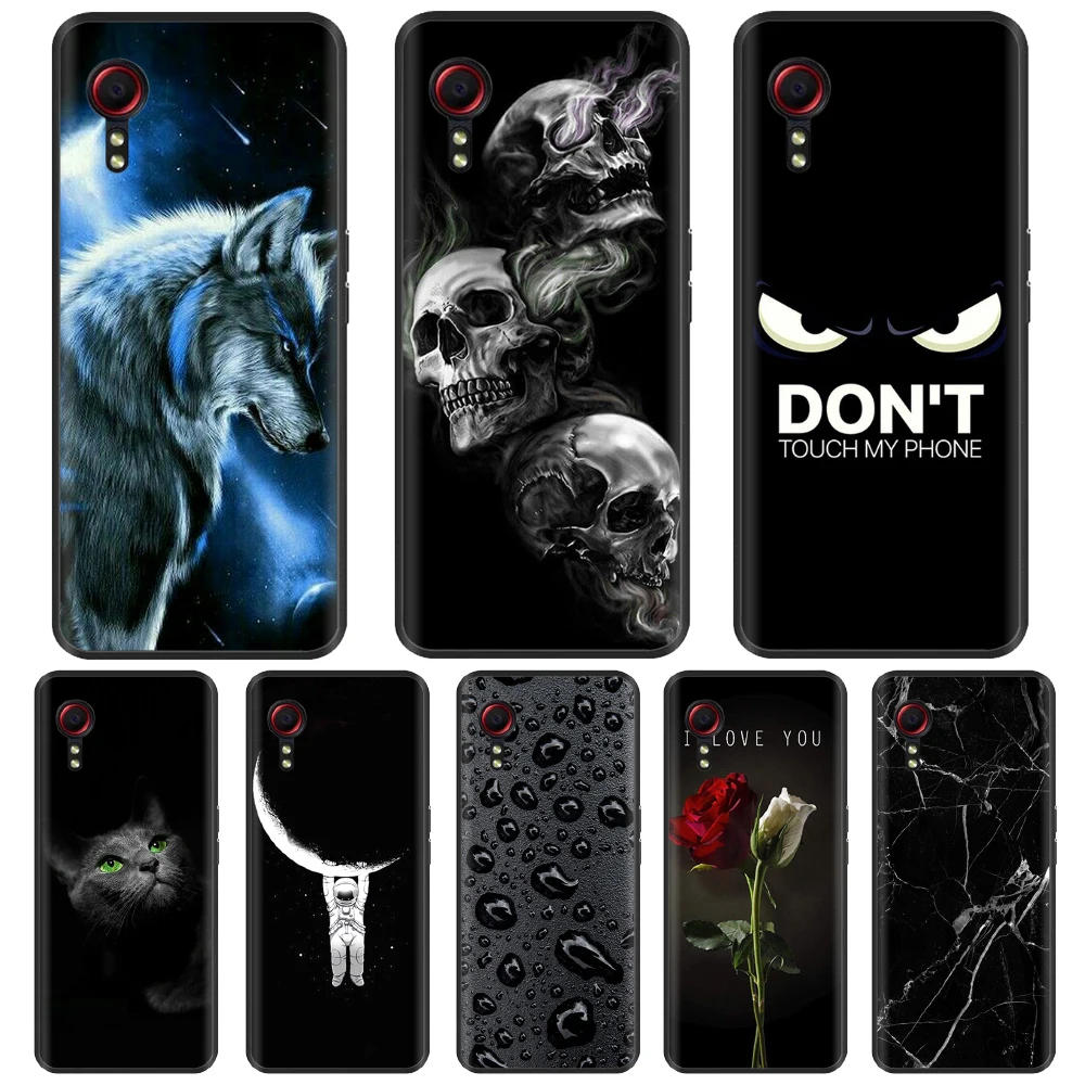 x cover 5 Case Phone Cover Silicone Soft TPU Back Covers for Samsung Galaxy Xcover 5 EE Cases sm-g525f/ds Xcover5 Bumper Coque