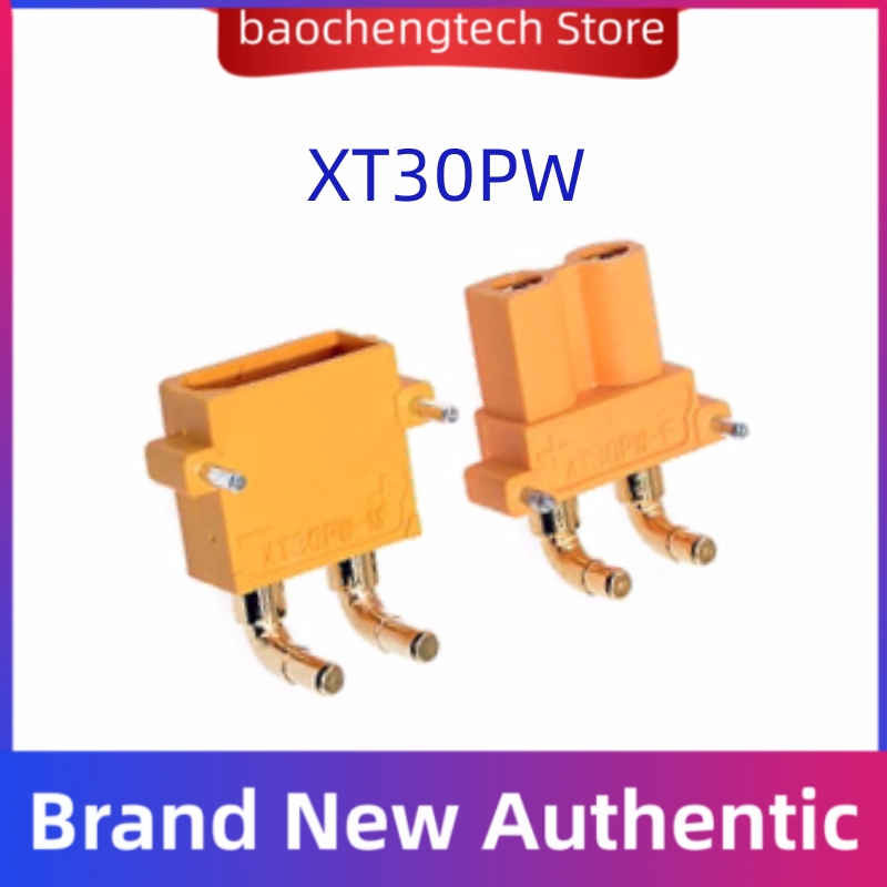 10ชิ้น (5คู่) XT30PW ESC มอเตอร์ PCB บอร์ดปลั๊กกล้วยทอง XT30ขั้วต่ออะแดปเตอร์ไฟที่เหมาะสมสำหรับโหมด RC