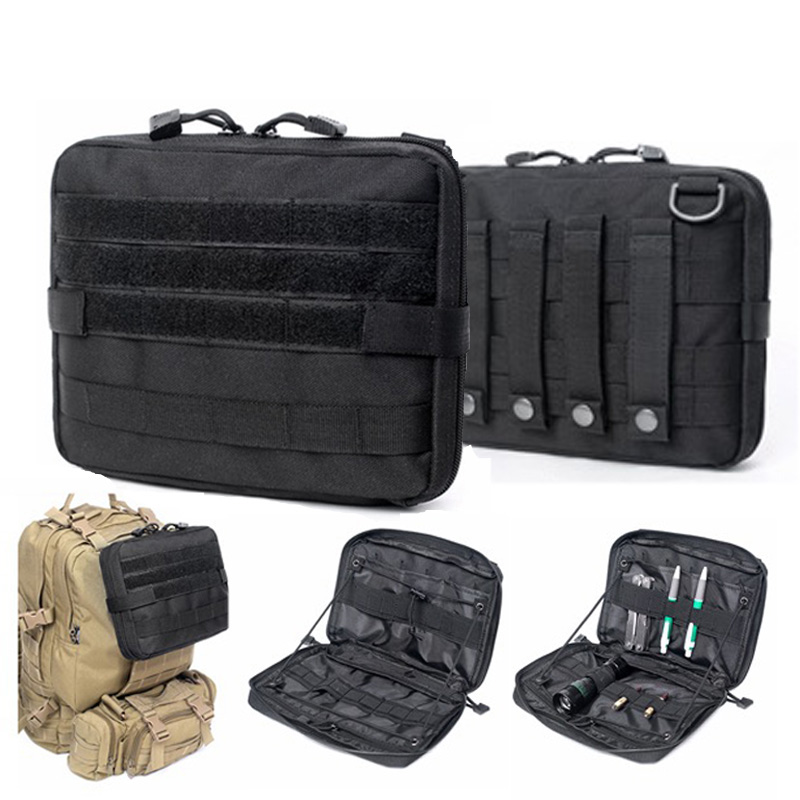 Kit de ferramentas saco tático molle mochila sacos bolsa esporte ao ar livre multi-função à prova dwaterproof água 1000d saco de náilon kit de ferramentas médicas bolsa