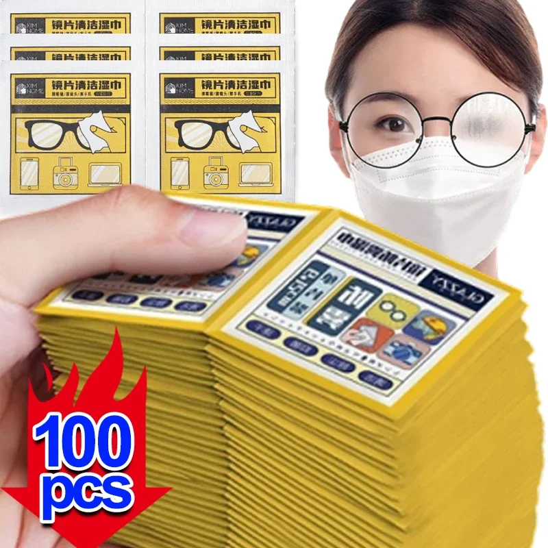 10-100 pçs pano de limpeza de alta qualidade óculos limpador pano de limpeza para óculos pano len tela do telefone toalhetes de limpeza atacado