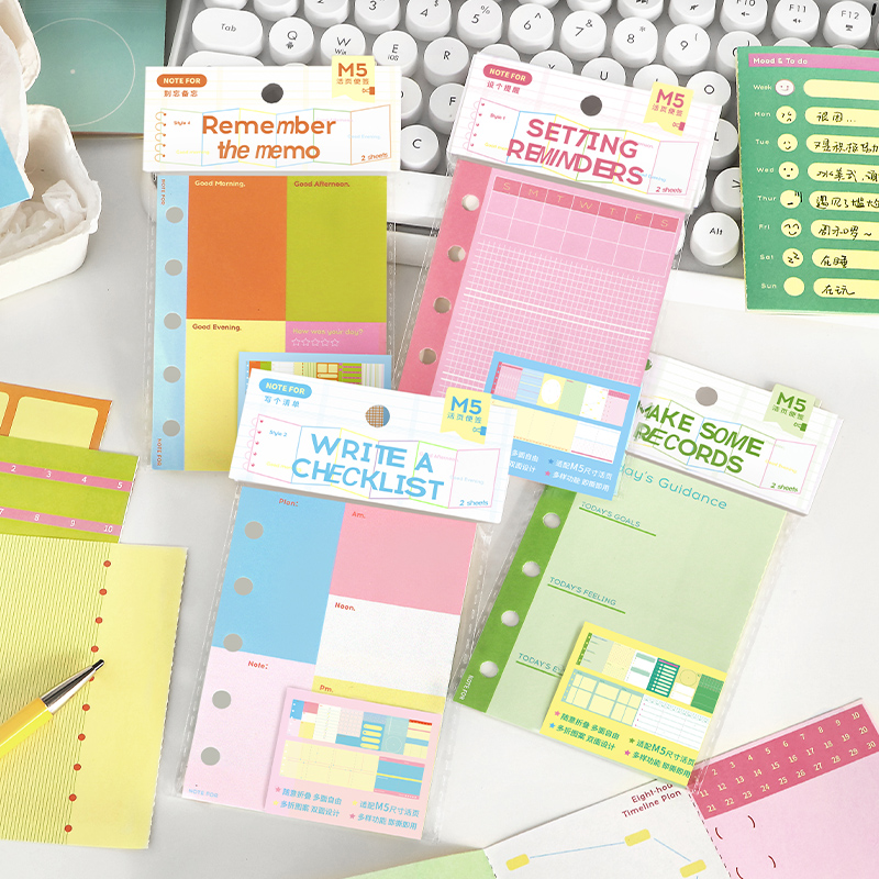TIANZI Weekly Planner Notebook UnDated Agenda Schedule Daily Monthly Journal Book Portable Record Diary Plan Notepad Stationery