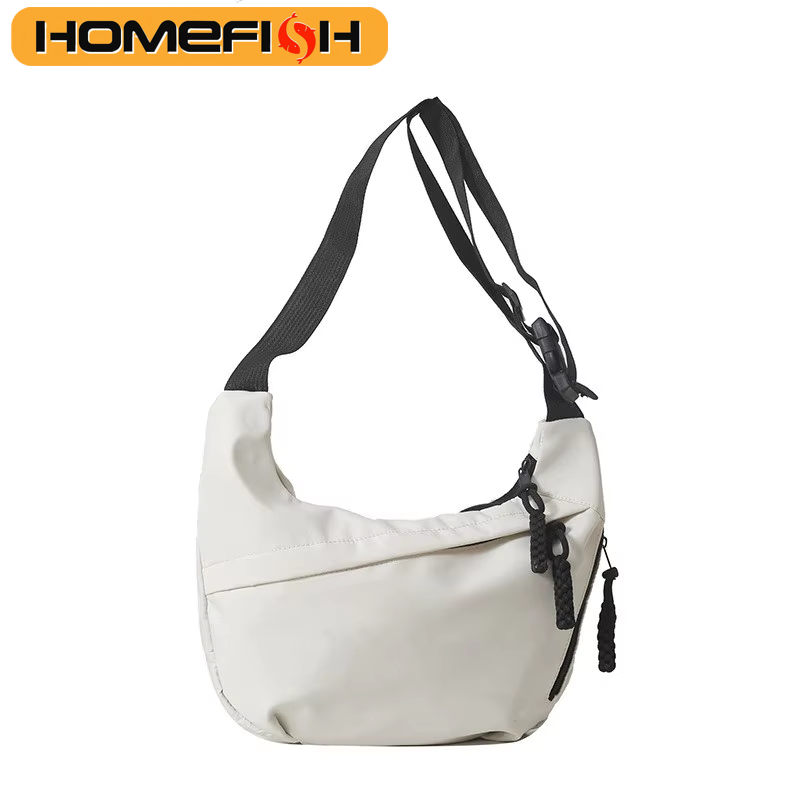 ข้อมูลจำเพาะของ HOMEFISH ชื่อสินค้า: กระเป๋าสะพายข้างขนาดเล็กสไตล์มินิ สตรีท สไตล์ น้ำหนักเบาและใช้งานได้หลากหลาย กระเป๋าสะพายไหล่แบบลำลอง กระเป๋าทรงเปลือกหอย