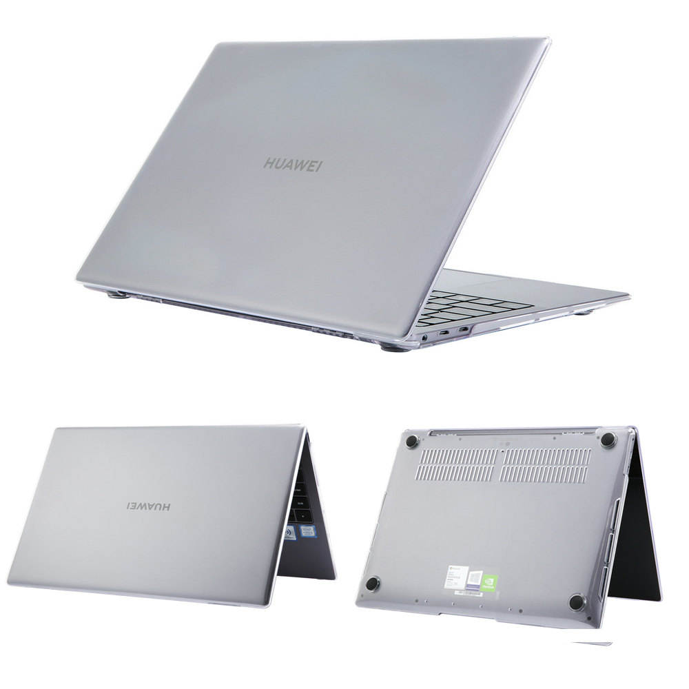 Dla Huawei Matebook 14s 13s X Pro 2022 2021 D14 D15 16 kryształ i matowy przezroczysty pokrowiec na komputer odporny na upadek Laptop ochronny