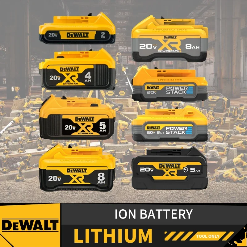 DEWALT DCB203 комплект литий-ионный батарей 20 в для беспроводных электроинструментов DEWALT 2,0 Ач