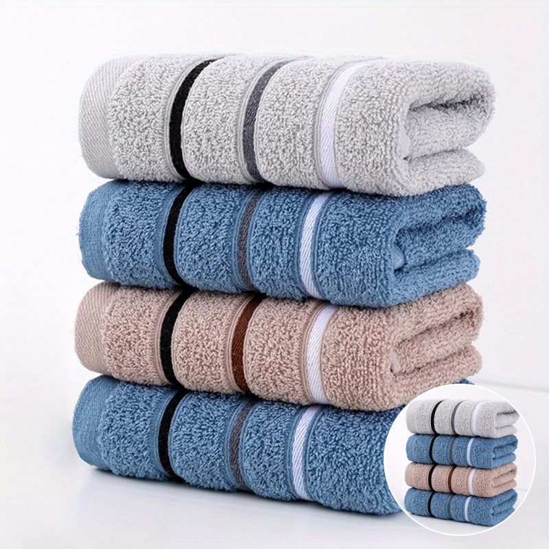 Confezione da 1 di asciugamani premium morbidi e assorbenti - Adatti per uso domestico, asciugamani da bagno e viso in una varietà di colori.