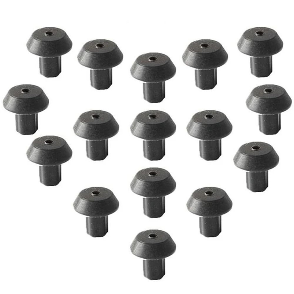 Zwart Gas Range Rubber Voeten Wb02t10461 Brander Rooster Voet Compatibel Gasfornuis Vervanging Onderdelen Keuken Accessoires Brander Voet