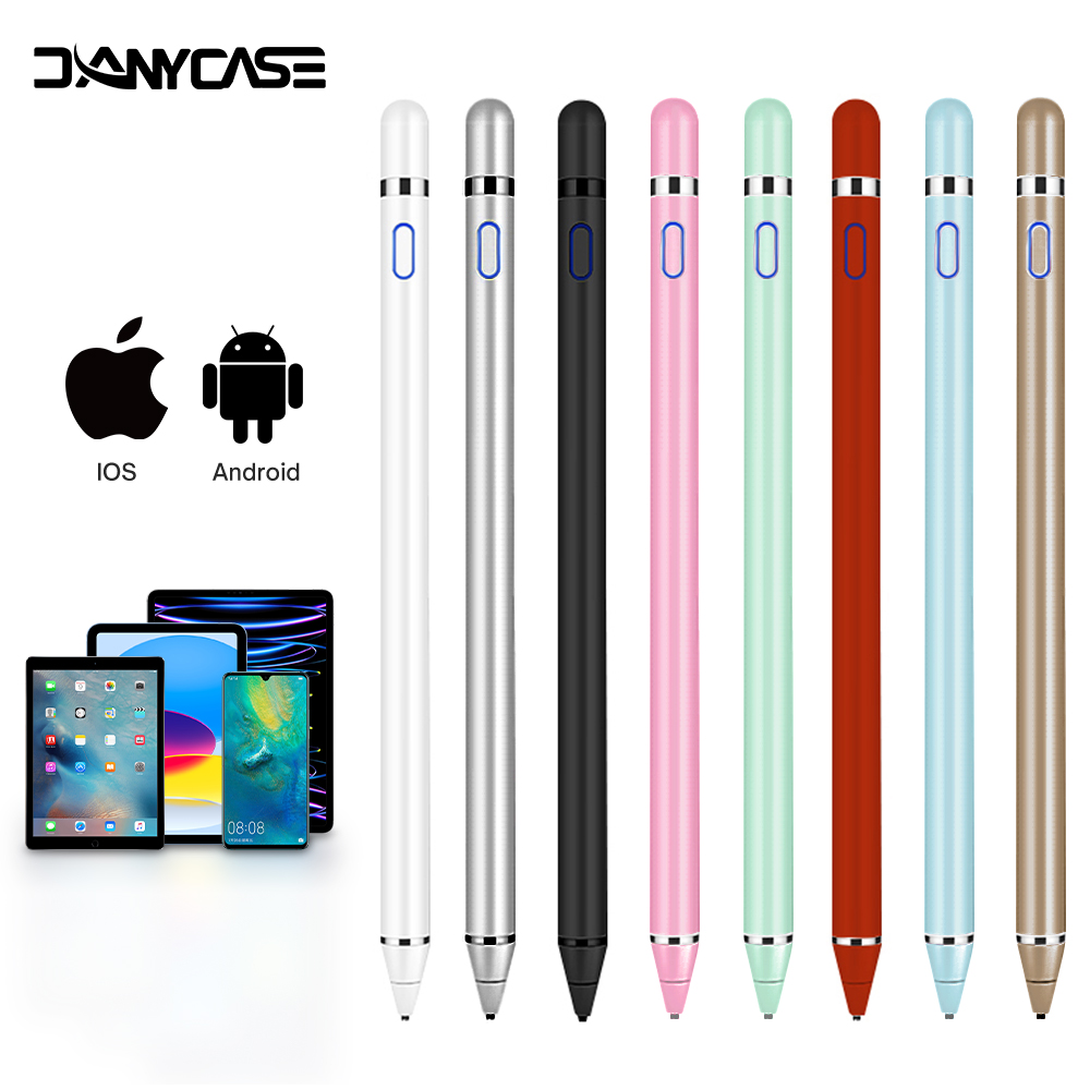 Для iPad Pencil Stylus Pen для Apple Pencil Touch Pen Для телефона iPad Pro Samsung Huawei Xiaomi Pencil Tablet Mobile IOS Android