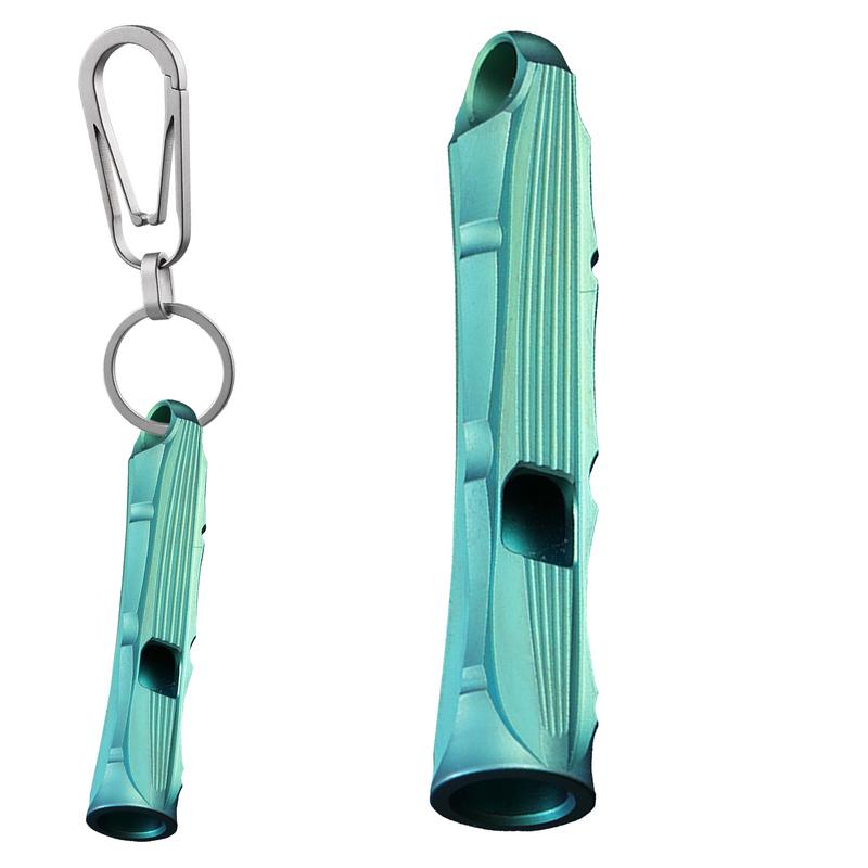 Silbato pequeño de supervivencia para acampar, silbato de seguridad ligero, Silbatos de señal para acampar, seguridad al aire libre